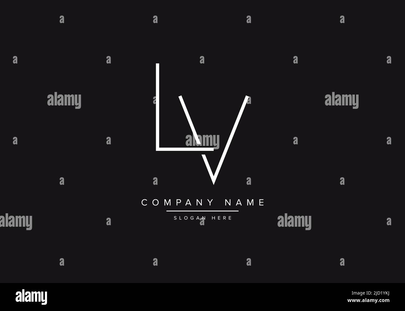 VL Letter Logo Design on Black Background. VL Creative Initials Letter Logo  Concept. VL Icon Design Stock Vector - Illustration of business, black:  194539468