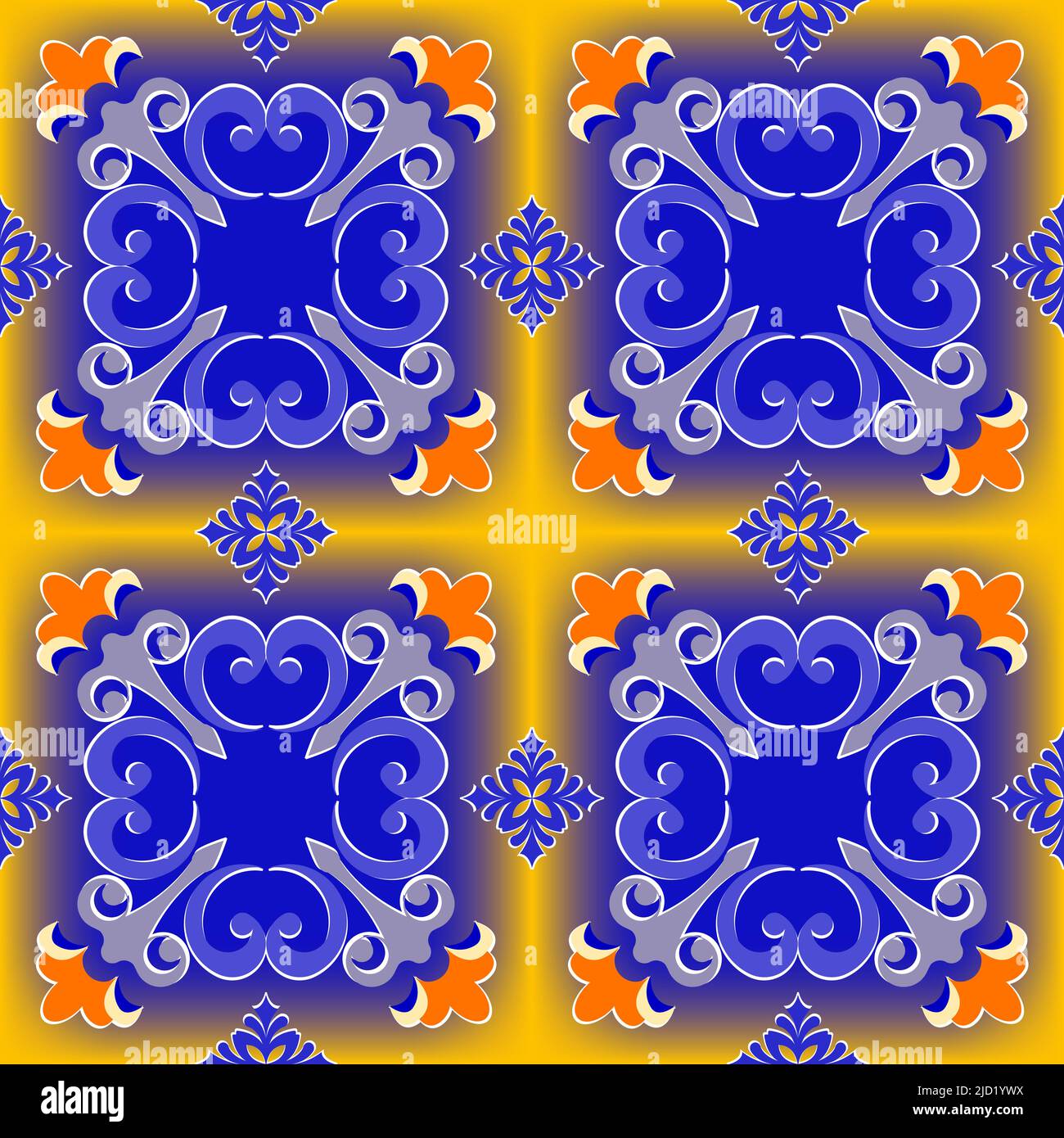 Seamless pattern multicolor in the Arabian style. Sample traditional ...