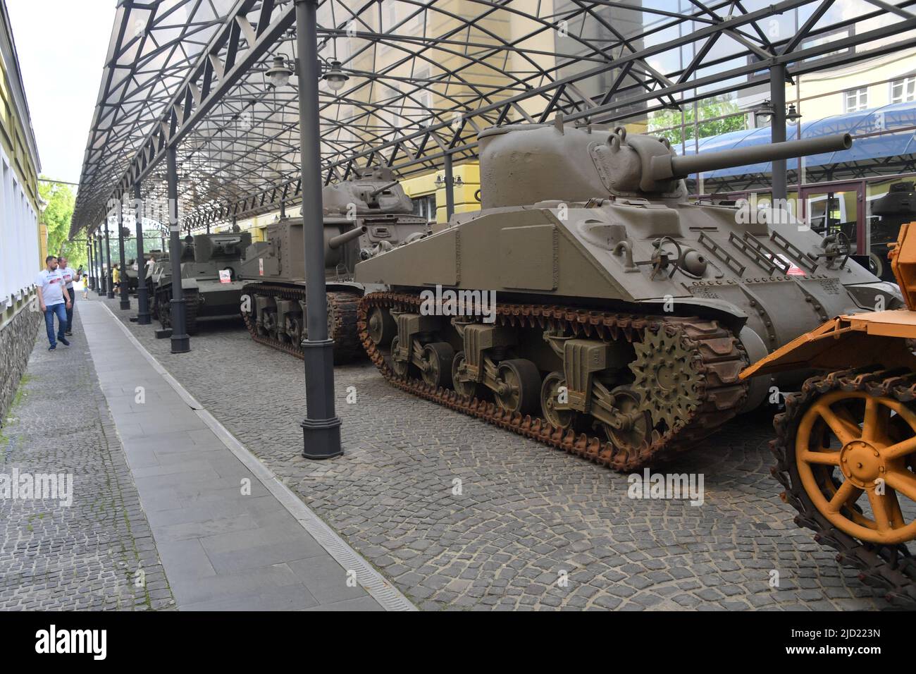 Moscow region. Museum of the equipment of Vadim Zadorozhny Stock Photo ...