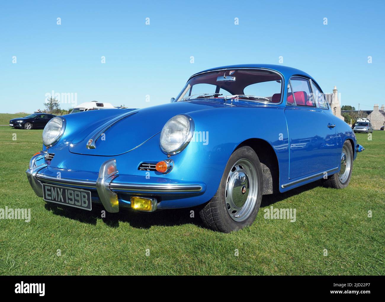 Porsche 356 blue hi-res stock photography and images - Alamy