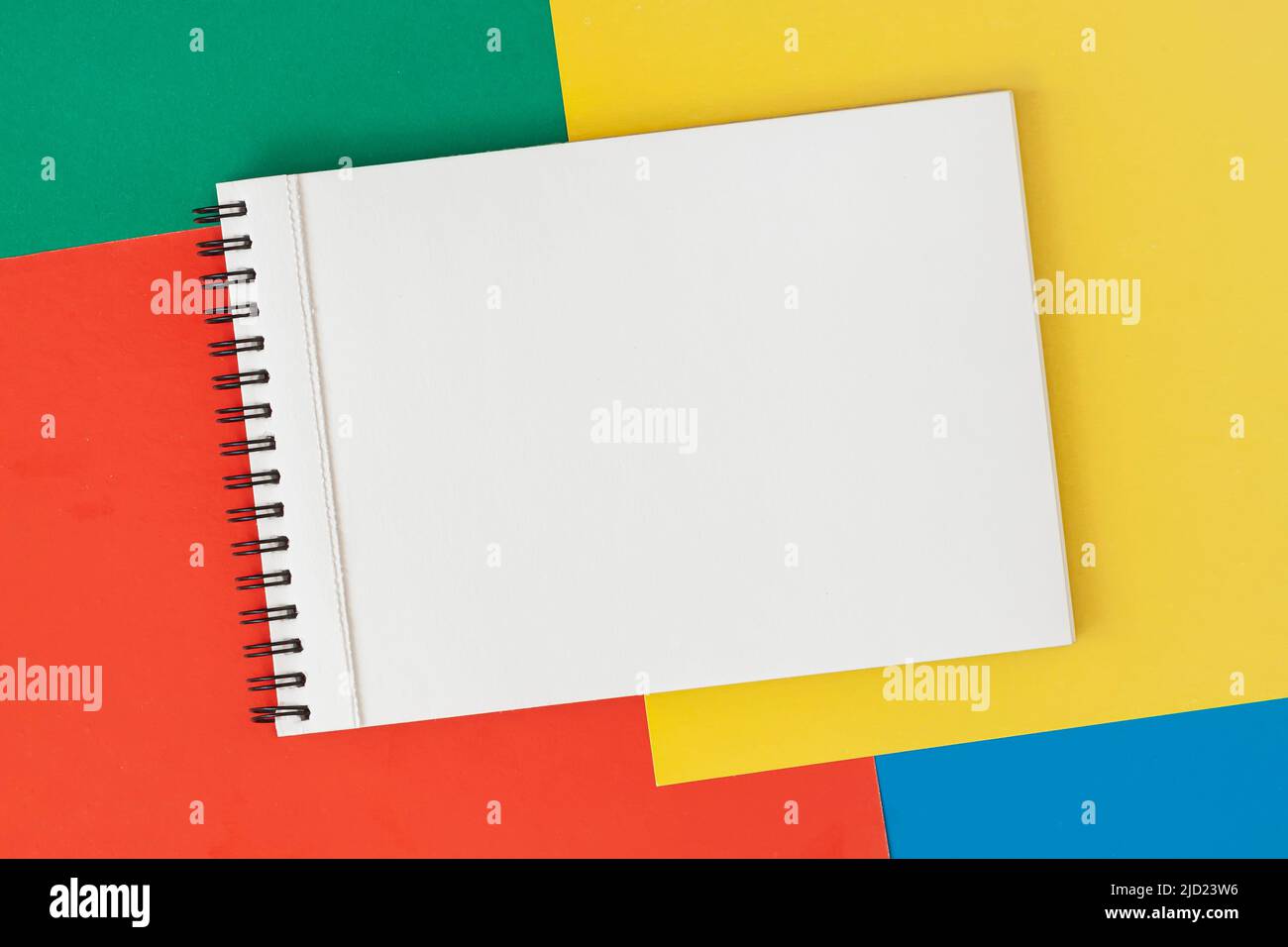 Blank sketchbook page hi-res stock photography and images - Alamy
