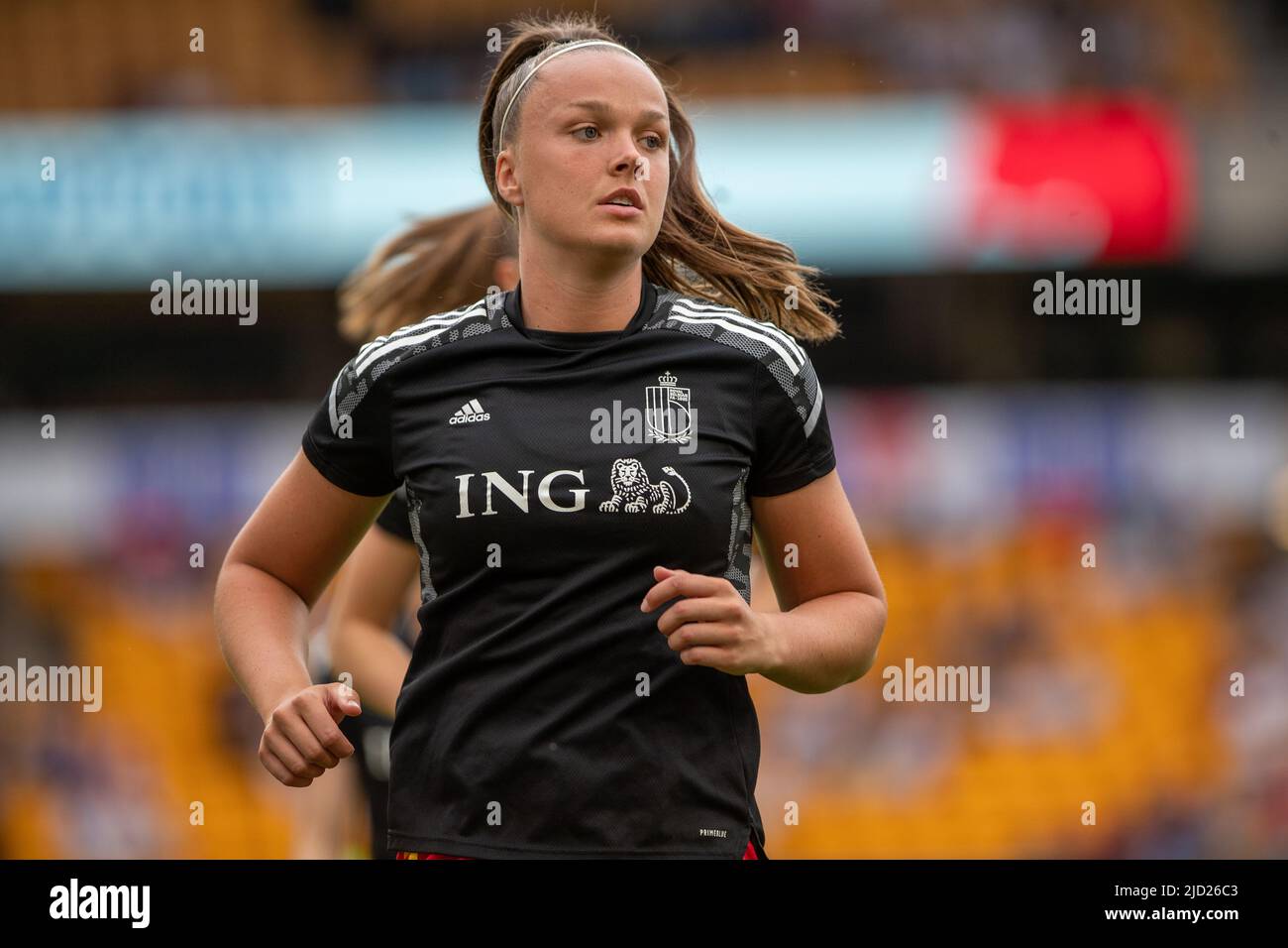 Thursday, 16th June 2022. Tine De Caigny. England vs Belgium