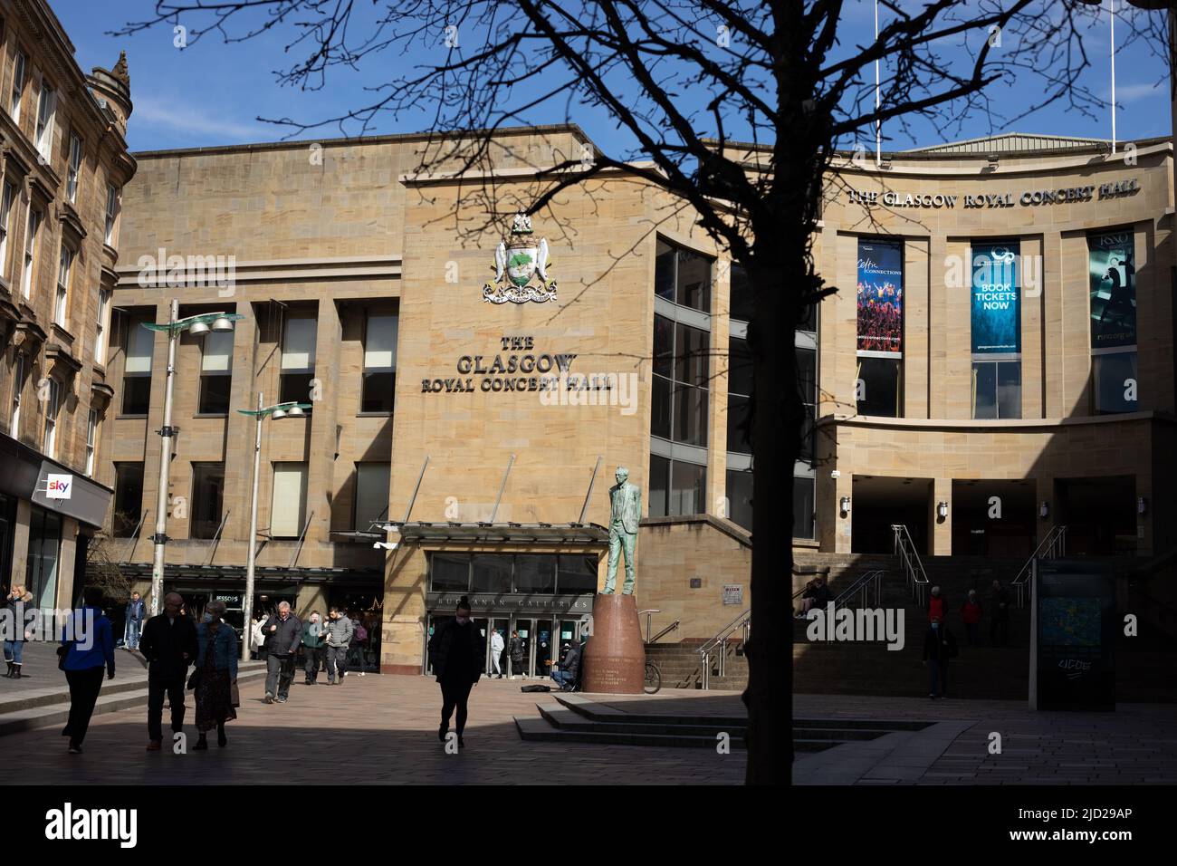 Glasgow Royal Concert Hall, attached to Buchanan Galleries on Buchanan