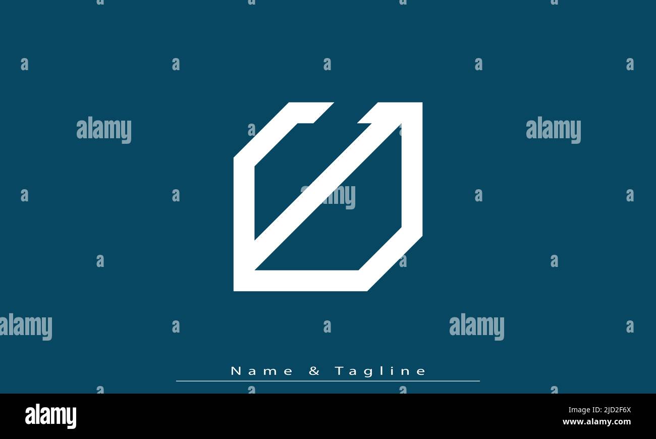Alphabet letters Initials Monogram logo CU , UC Stock Vector