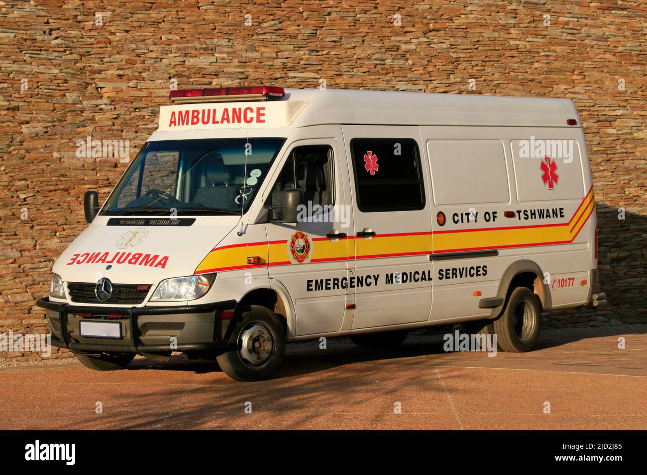Ambulance truck, Freedom Park, Pretoria/Tshwane, Gauteng, South Africa