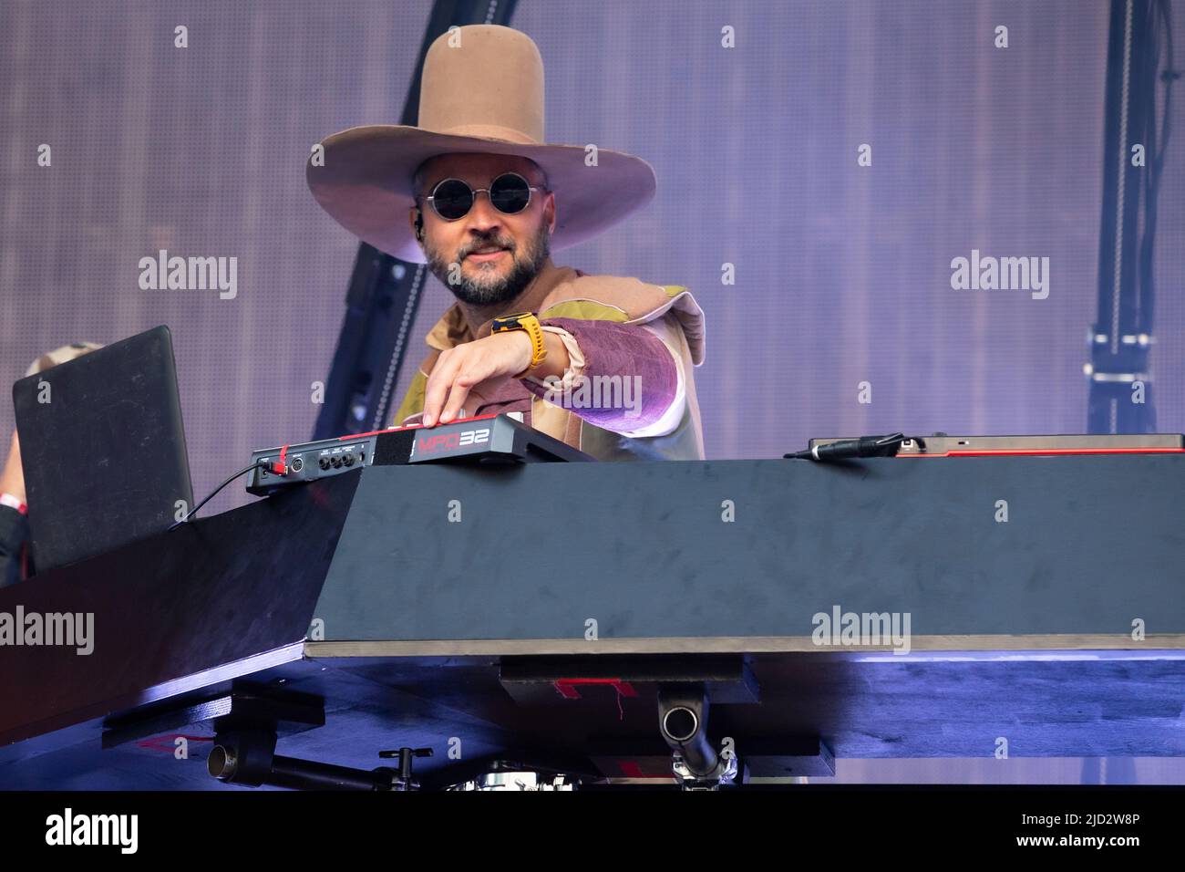 Oslo, Norway. 16th June, 2022. The Norwegian electronic music duo