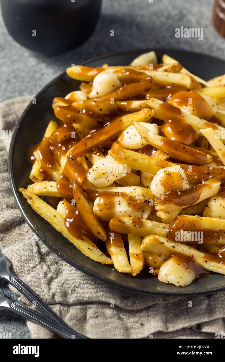 Poutine food hi-res stock photography and images - Alamy