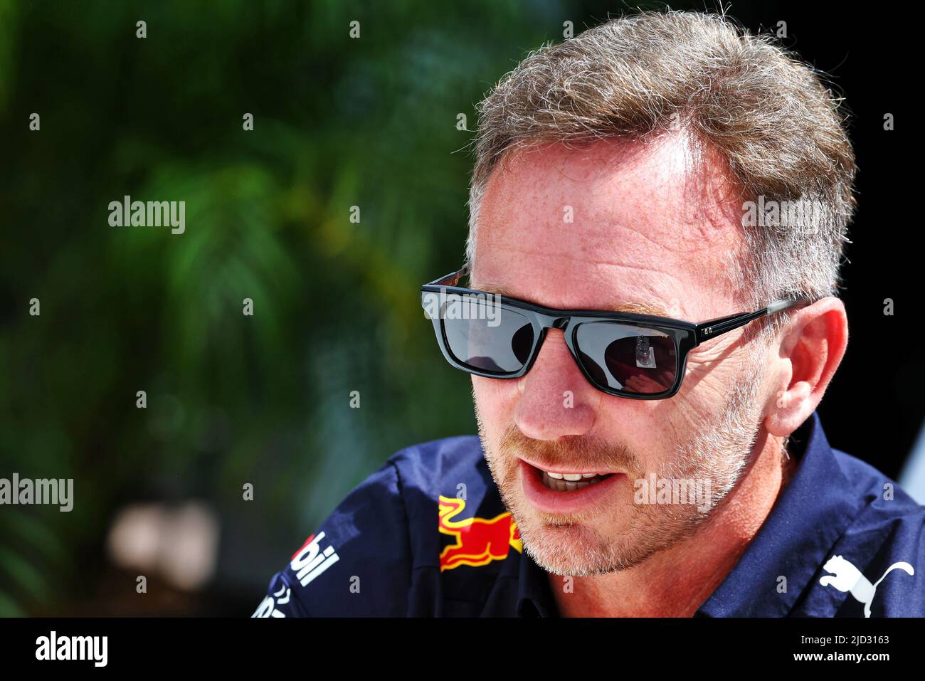Montreal, Canada. 17th June, 2022. Christian Horner (GBR) Red Bull Racing  Team Principal. 17.06.2022. Formula 1 World Championship, Rd 9, Canadian  Grand Prix, Montreal, Canada, Practice Day. Photo credit should read:  XPB/Press