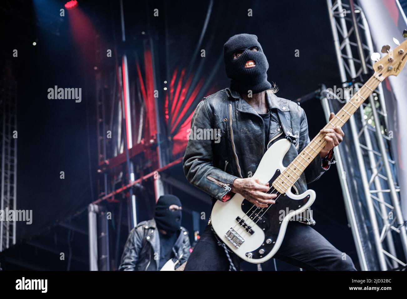 Copenhagen, Denmark. 16th, June 2022. The Danish metal band Nyredolk