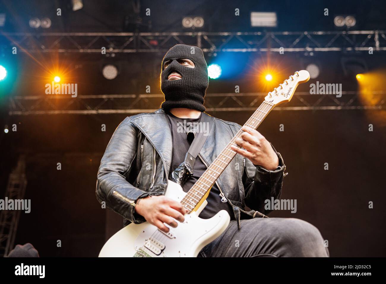 Copenhagen, Denmark. 16th, June 2022. The Danish metal band Nyredolk