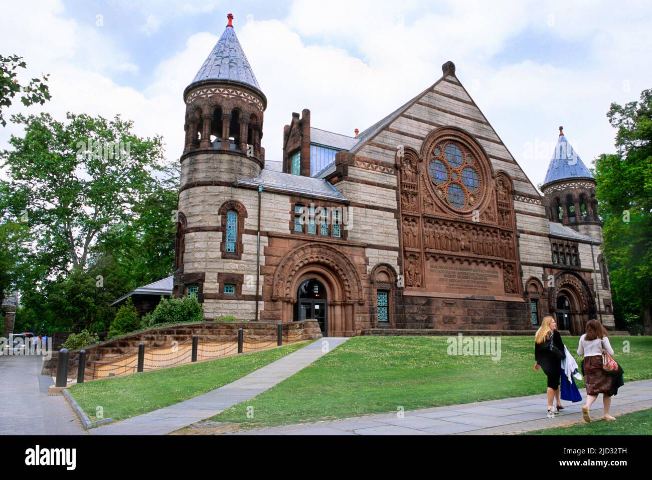 Princeton University, Alexander Hall Ivy League school in Princeton, New Jersey, USA Stock Photo