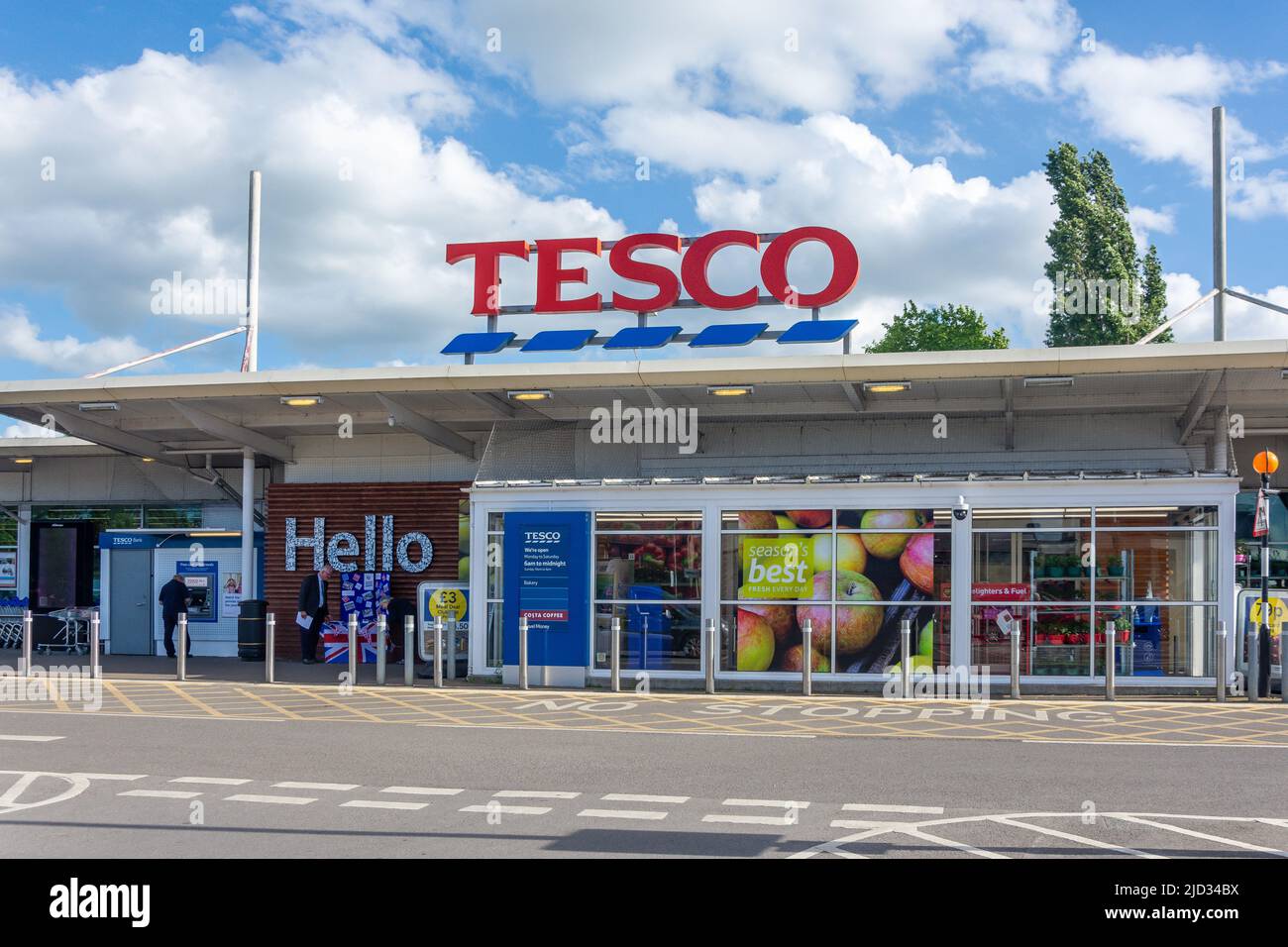 Tesco Superstore supermarket, Church Road, Cleeve