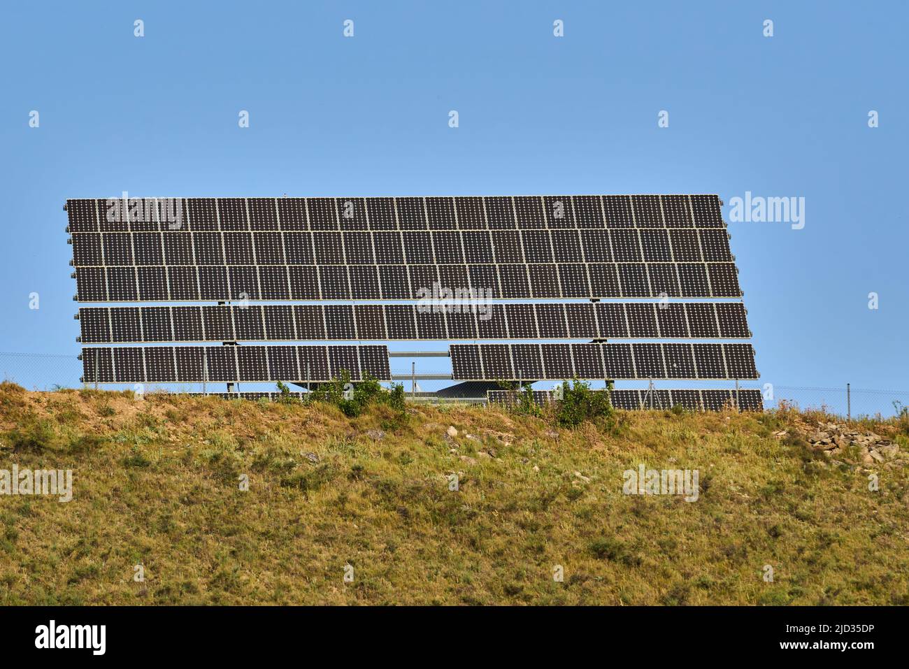 Solar power plant spain aerial hi-res stock photography and images - Alamy
