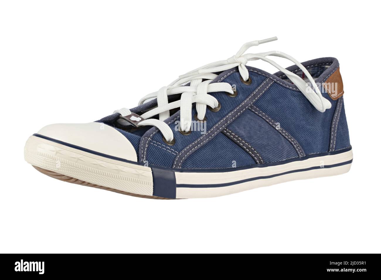 gumshoe classic old school sneakers on white background file contains clipping path 2JD35R1