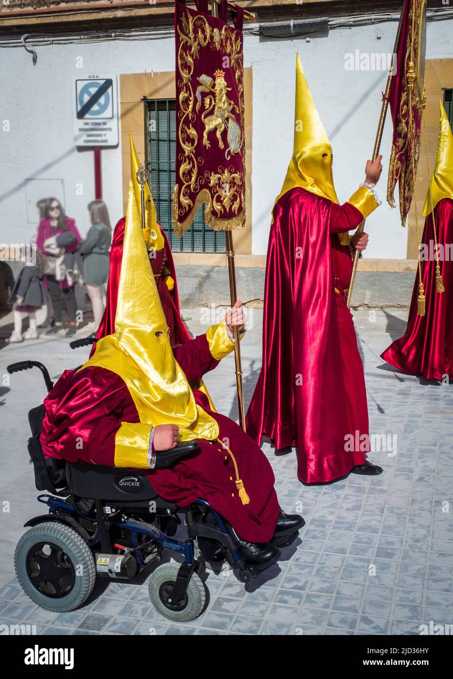 Nazareno penitent in holy week hi-res stock photography and images - Alamy