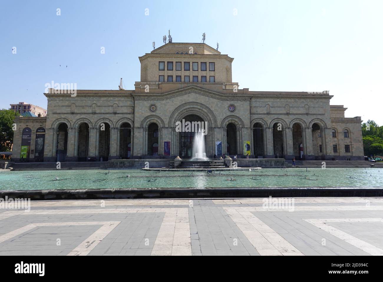 History Museum of Armenia and  the National Gallery, Yerevan, Armenia Stock Photo