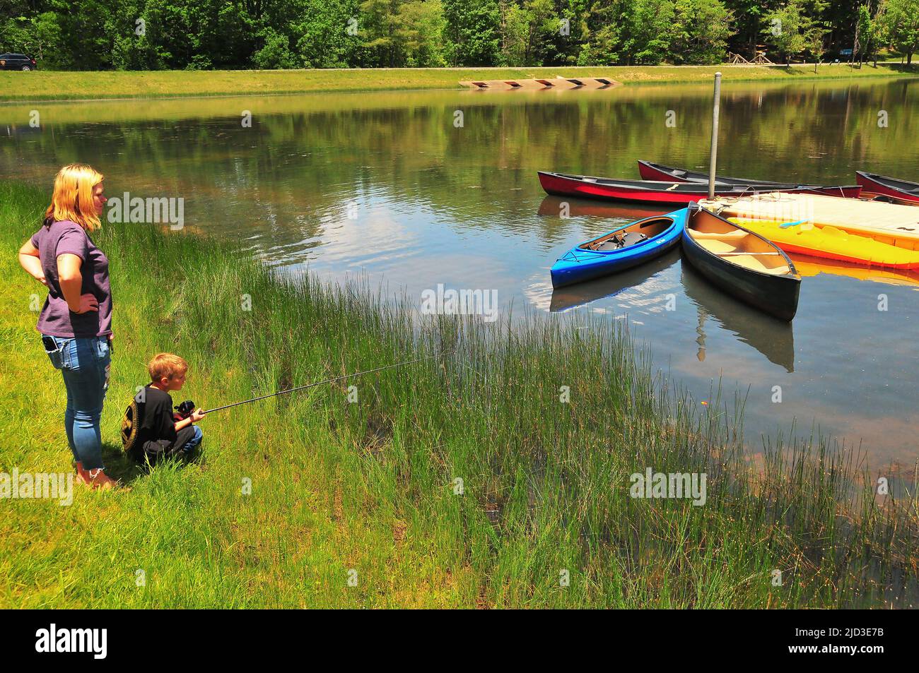 Lakes at Glade Springs Resort in West Virginia offer families several