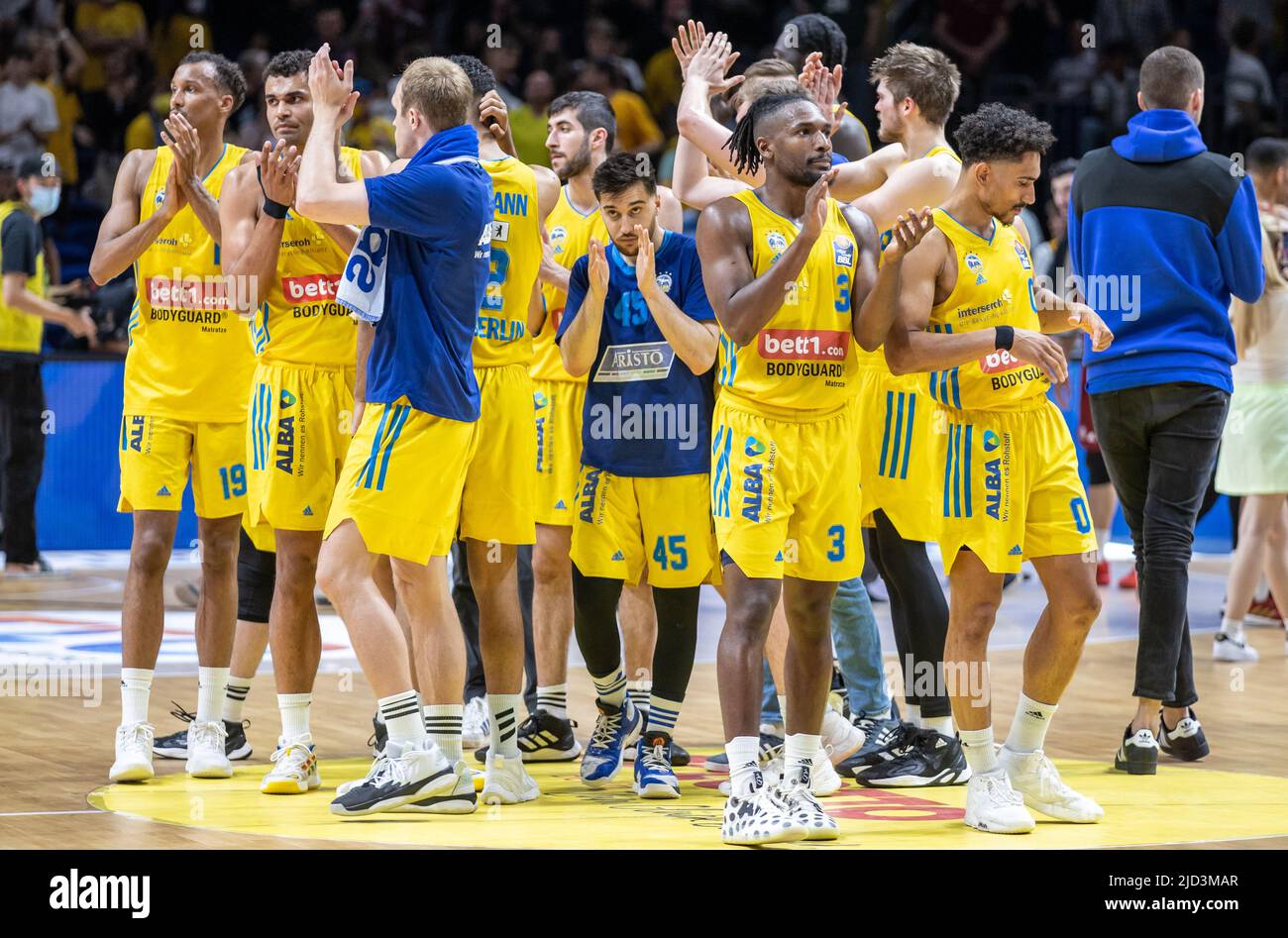 Berlin Germany 17th June 2022 Basketball Bundesliga Alba Berlin berlin-germany-17th-june-2022-basketball-bundesliga-alba-berlin
