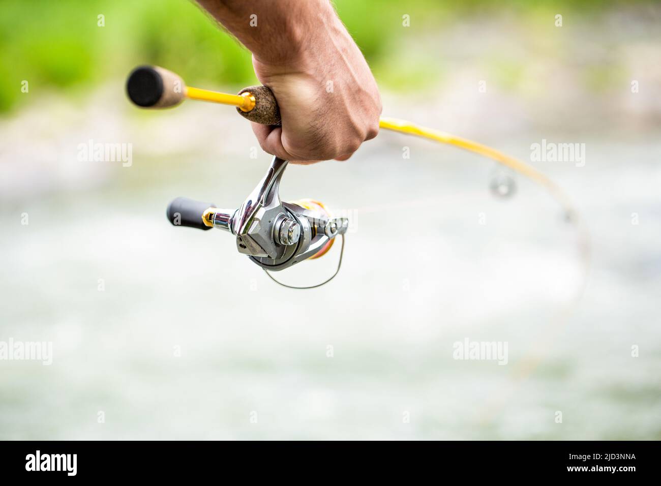 Fisher with fishing rod hi-res stock photography and images - Page