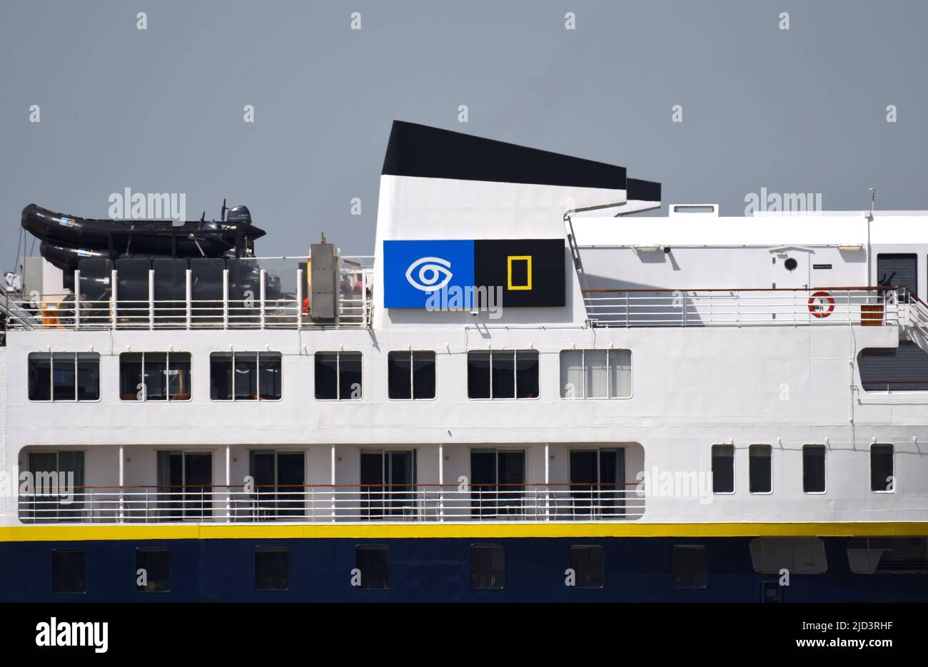 17/06/2022 Tilbury UK MS National Geographic Explorer is a small cruise