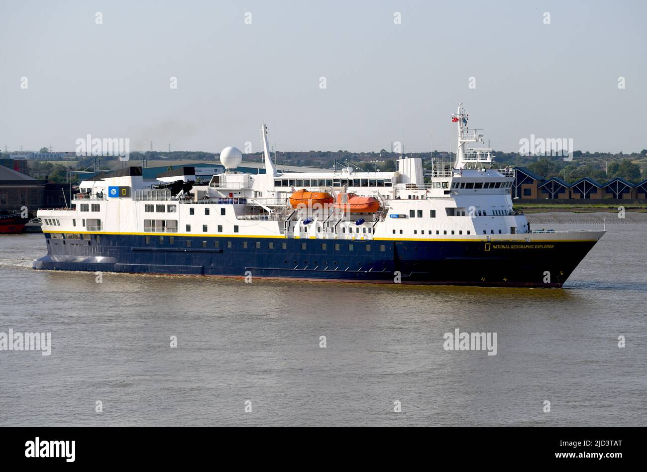 17/06/2022 Tilbury UK MS National Geographic Explorer is a small cruise