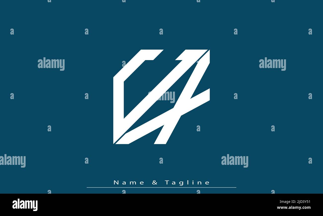 Alphabet letters Initials Monogram logo CX , XC Stock Vector