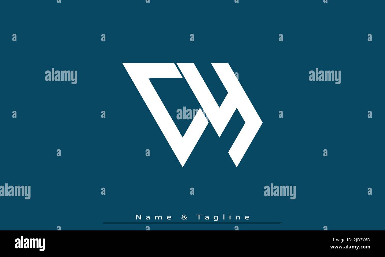 Alphabet letters Initials Monogram logo CY , YC Stock Vector