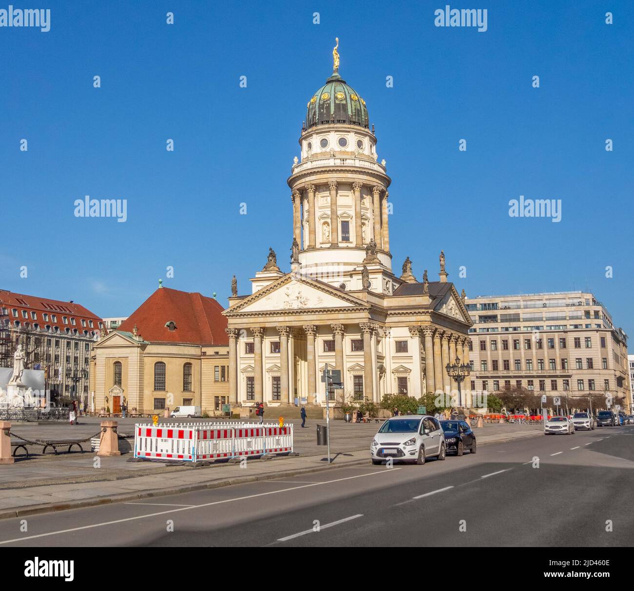 Scenery around the French Cathedral in Berlin, the capital and largest ...