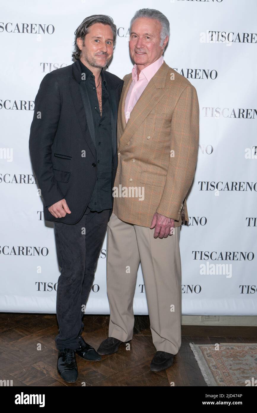 Danny Baker Jr and Dr Daniel Baker attend the NYC Arrival of Designer