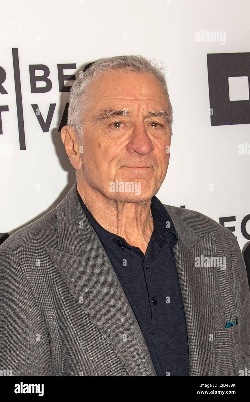 New York, USA. 17th June, 2022. NEW YORK, NEW YORK JUNE 17 Robert De Niro attends "Heat