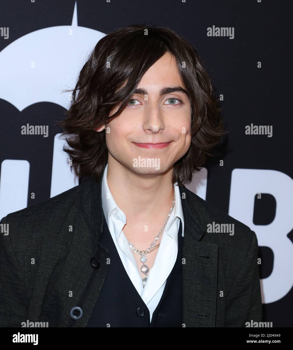 Aidan gallagher 2022 hi-res stock photography and images - Alamy