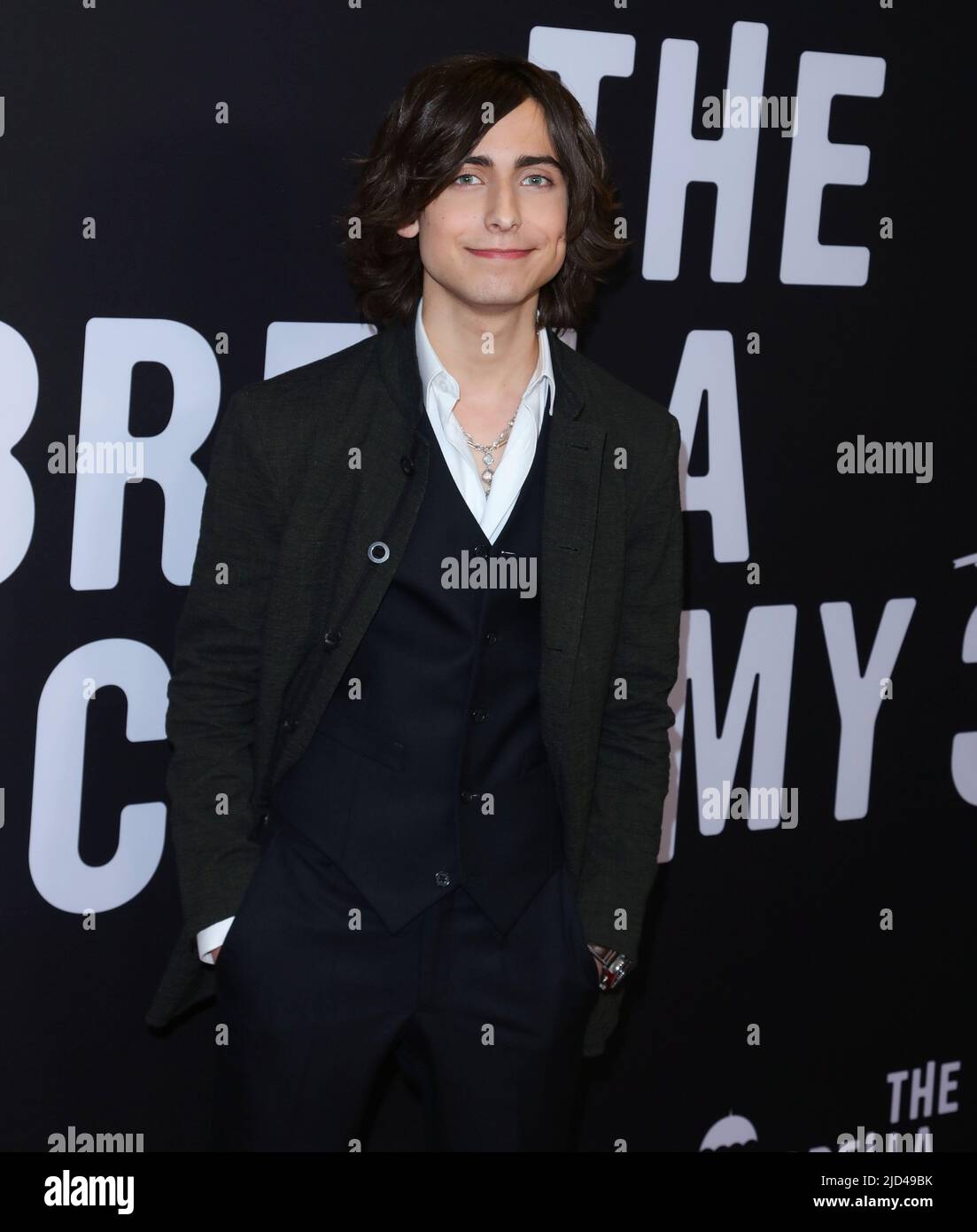 Aidan gallagher 2022 hires stock photography and images Alamy