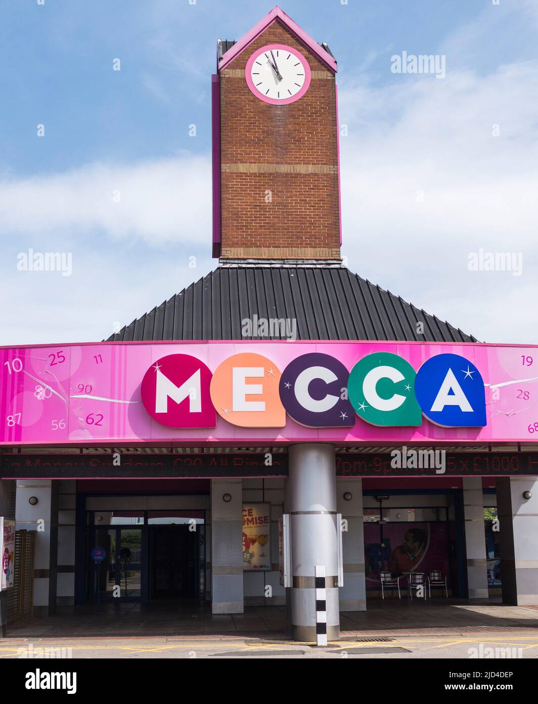 The Mecca Bingo hall in in Stockton-on-Tees, England, UK Stock Photo