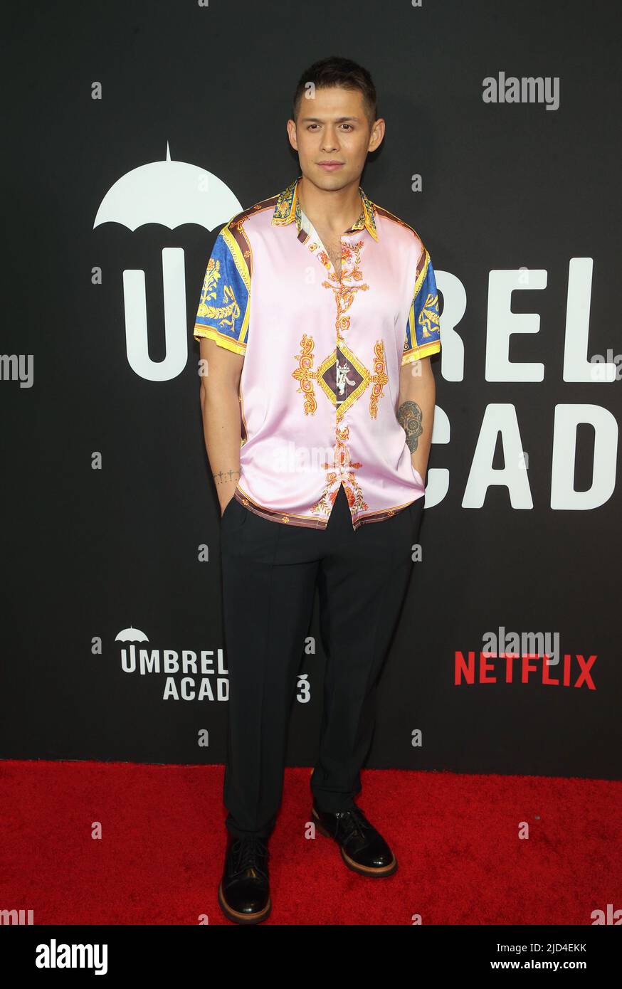 17 June 2022 - West Hollywood, California - David Castaeda, The