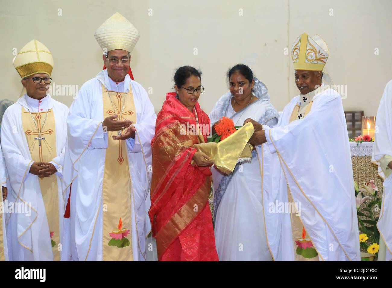 The Catholic Bishops’ Conference of Bangladesh (CBCB) celebrated its Golden Jubilee at Mohammadpur, Dhaka, on May 27. Photo Credit : RiponTolentino. Stock Photo