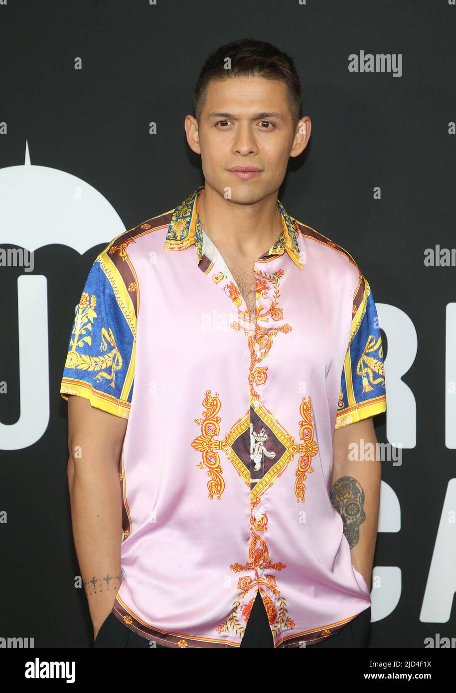 17 June 2022 - West Hollywood, California - David CastaÃ±eda, the ...