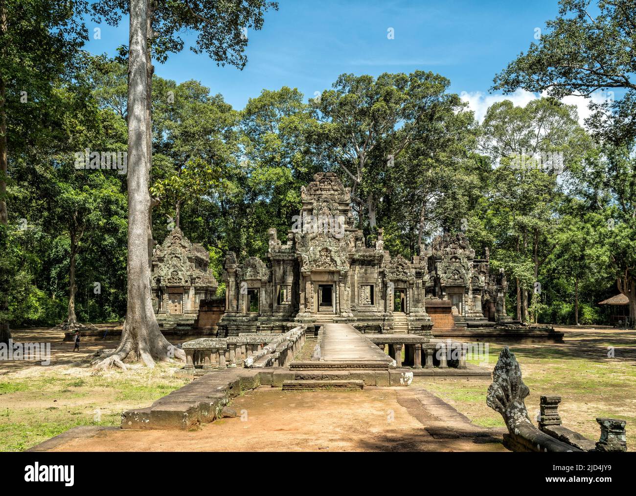 Chau Say Tevoda Temple in Angkor, Cambodia Stock Photo