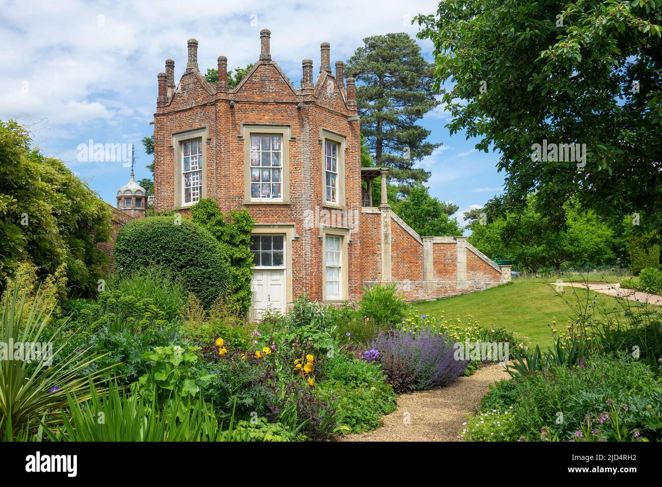 England, Suffolk, Sudbury, Long Melford, Melford hall, Banquetting hall
