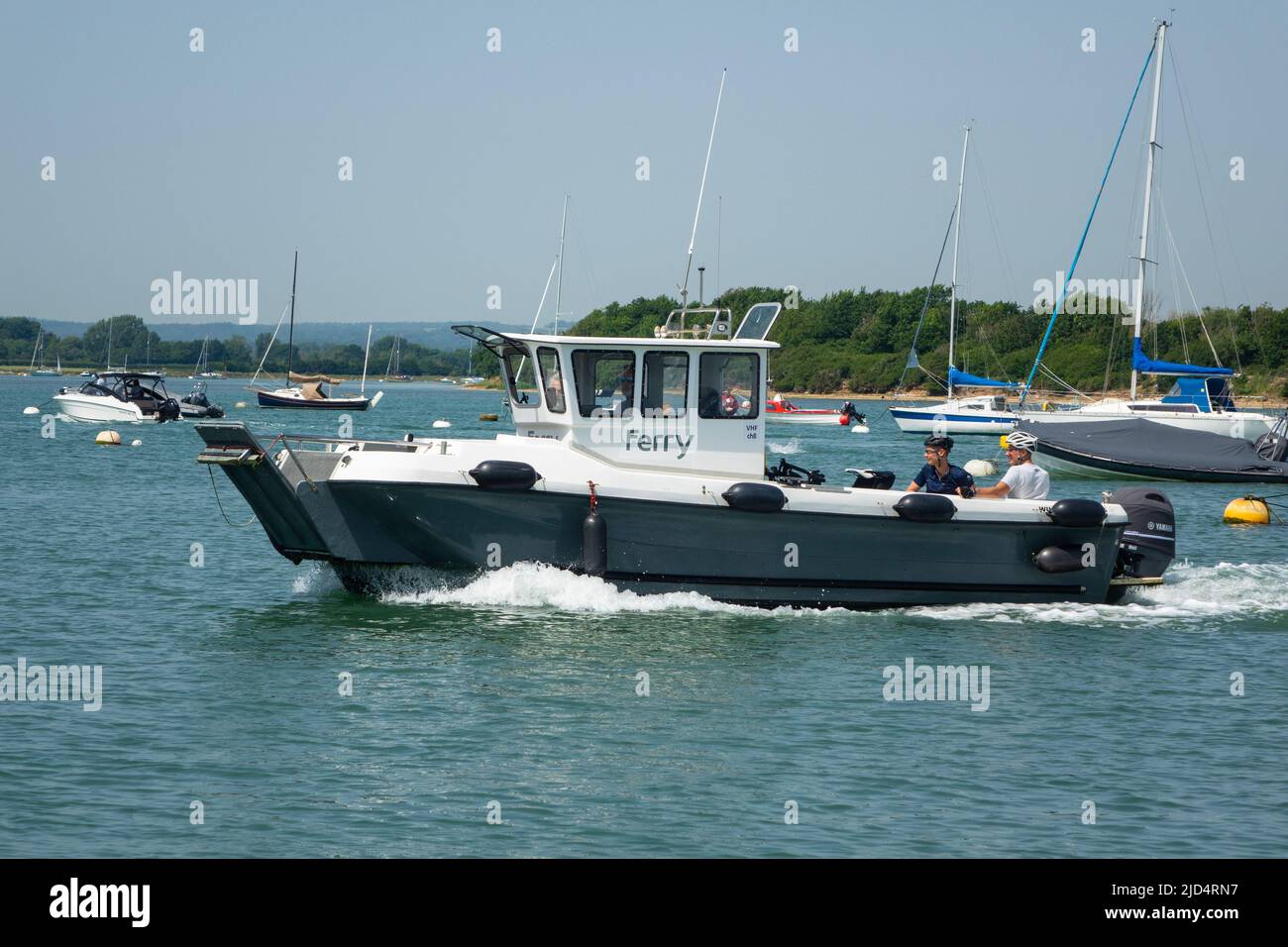 England, West Sussex, Itchenor, Itchy Bosom Ferry Stock Photo