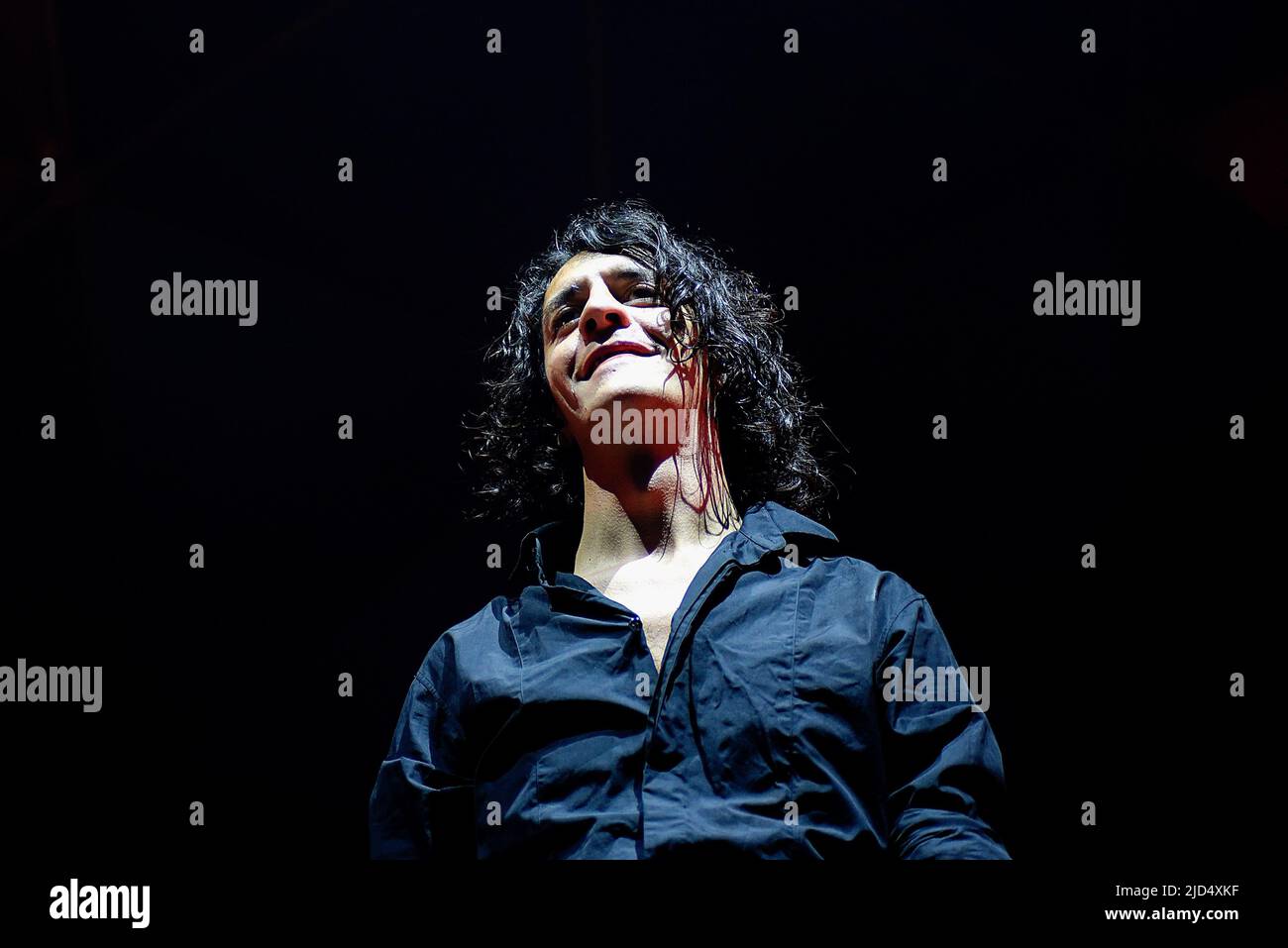 Rome, Italy. 17th June, 2022. Italian singer Francesco Motta, known