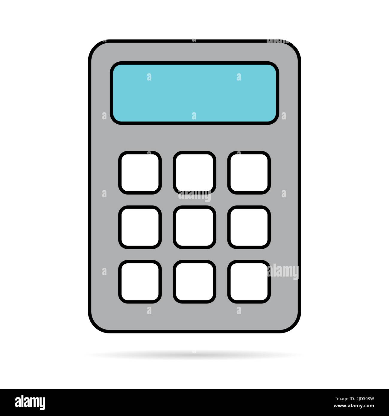 CALCULATE Web Button (online calculator mathematics tools icon) Stock  Vector