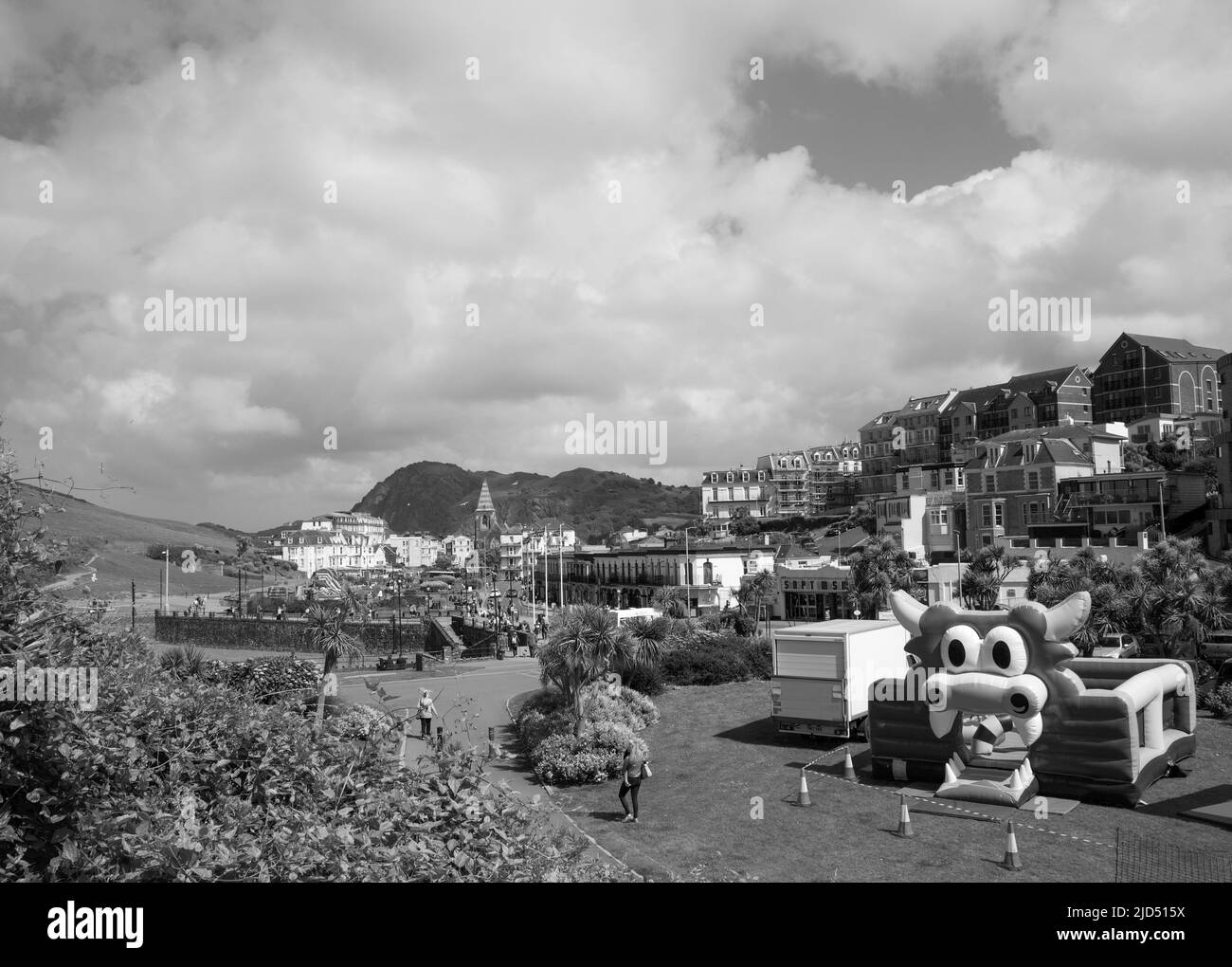 from behind the LANDMARK theatre, Devon UK 2022 Stock Photo