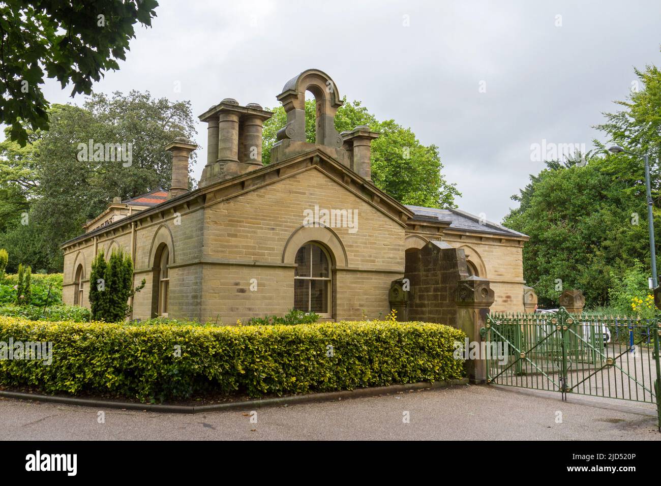 Roberts Park Lodge, Roberts Park, Saltaire, a Victorian model village