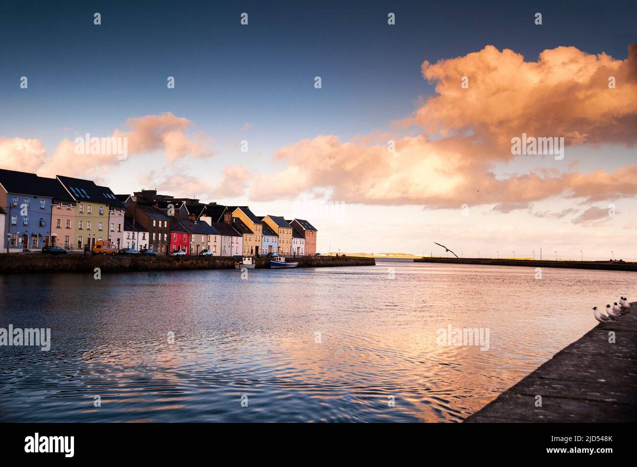 River Corrib Quay in Galway, Ireland Stock Photo - Alamy