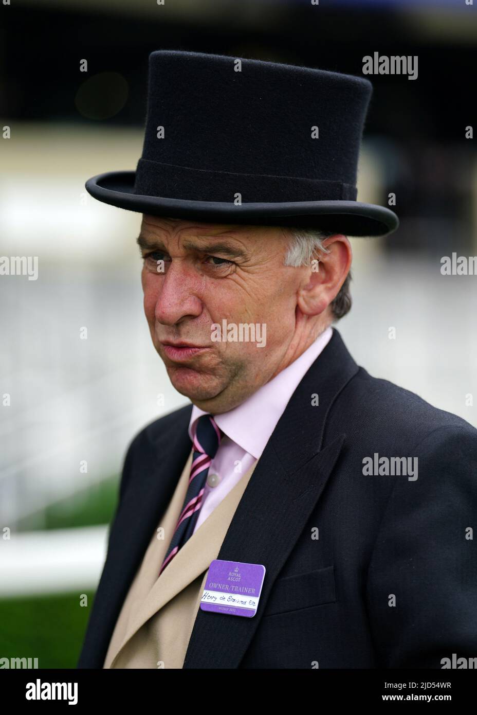 Trainer Henry de Bromhead during day five of Royal Ascot at Ascot