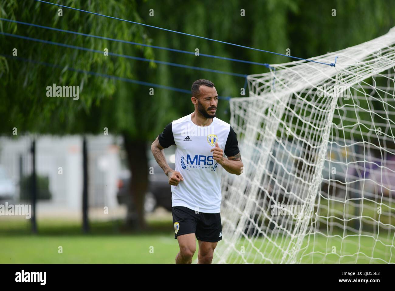 Jair Tavares da Silva brazilian player of FC Petrolul Ploiesti , Liga 1 Romania , Cristi Stavri Stock Photo