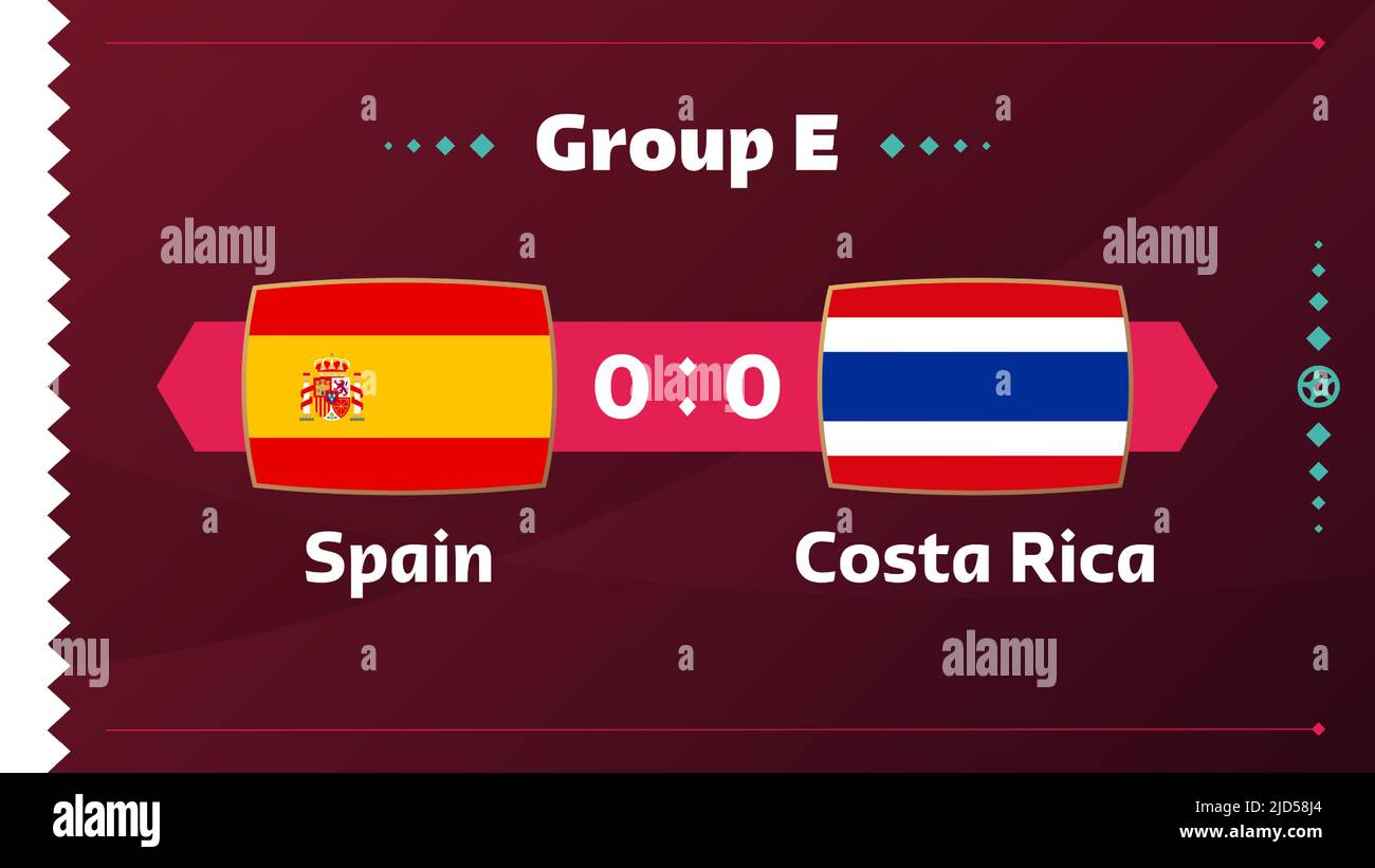 spain vs costa rica match. Football 2022 world championship match