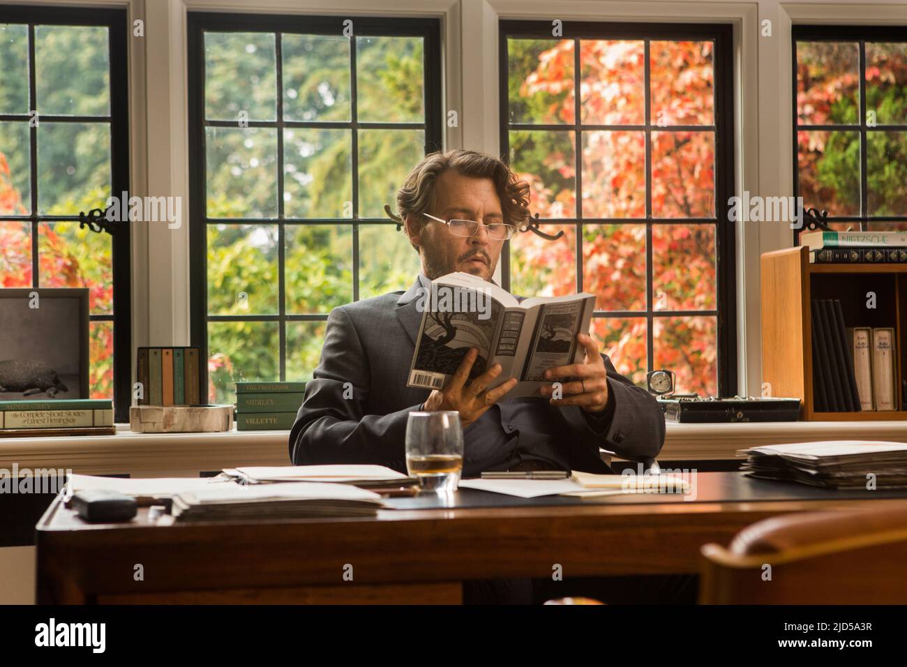 JOHNNY DEPP in THE PROFESSOR (2018), directed by WAYNE ROBERTS. Credit