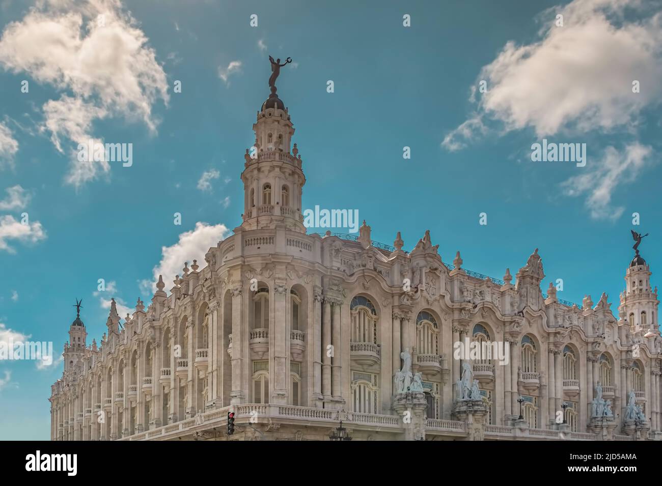 The beautiful Gran Teatro de la Habana in Havana, Cuba Stock Photo