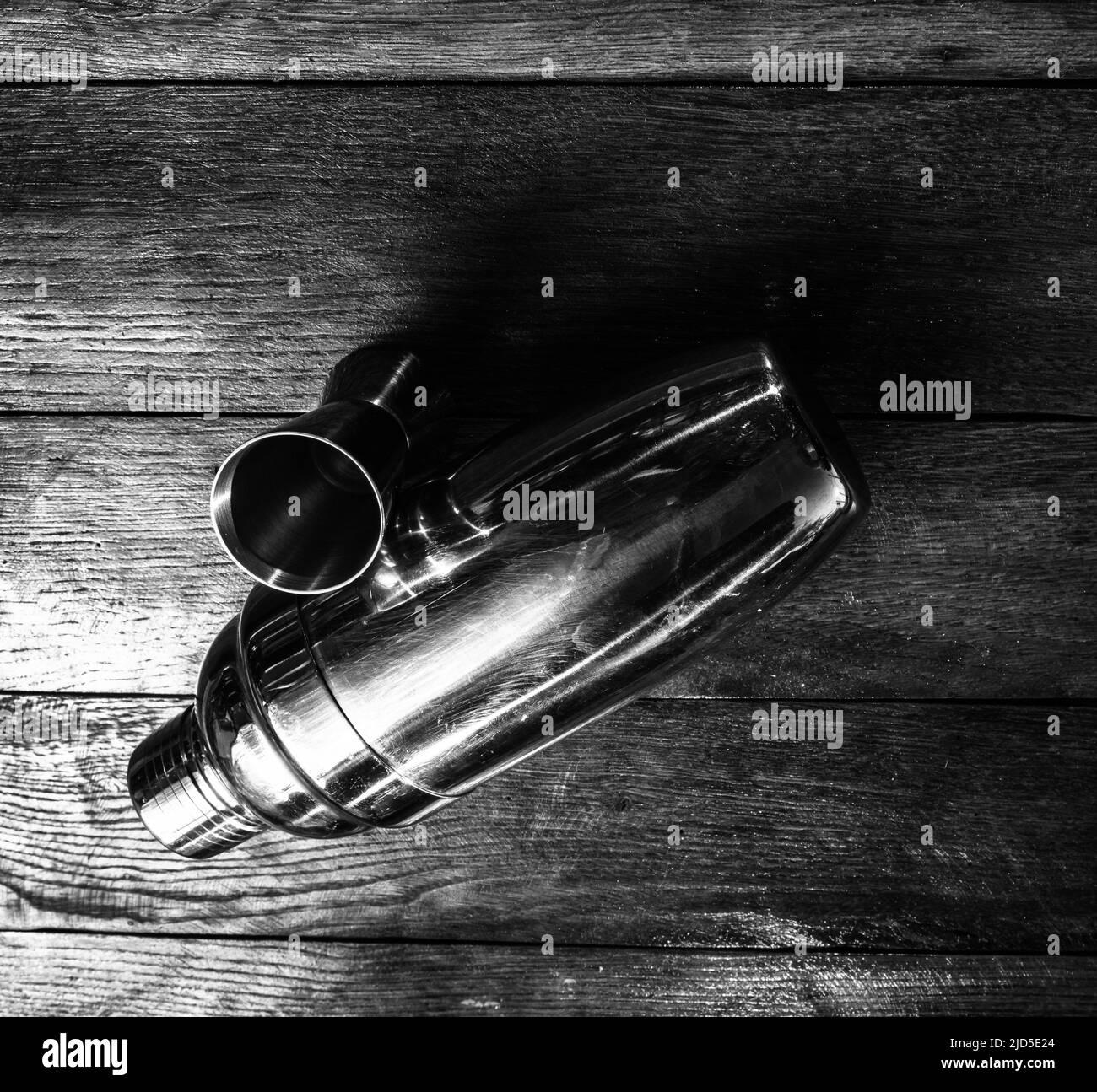 Cocktail shaker, bar accessories. Bar concept Stock Photo Alamy